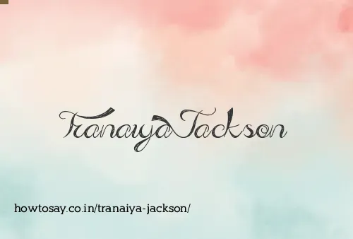 Tranaiya Jackson