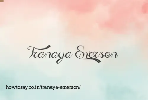 Tranaya Emerson