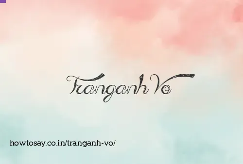 Tranganh Vo
