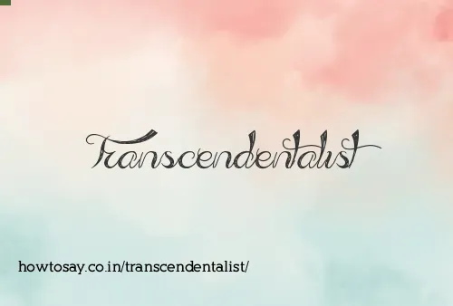 Transcendentalist