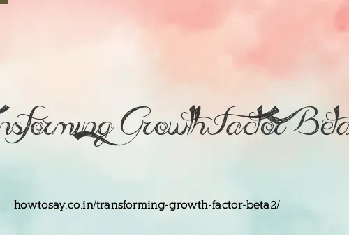 Transforming Growth Factor Beta2