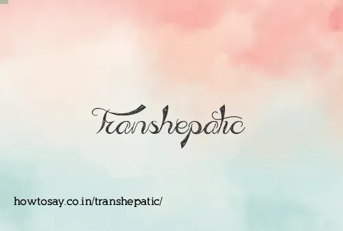 Transhepatic