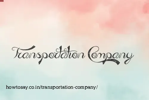 Transportation Company