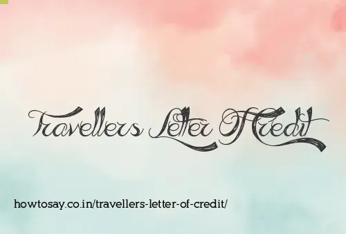 Travellers Letter Of Credit
