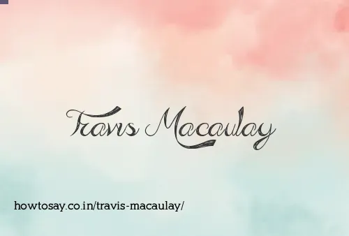 Travis Macaulay