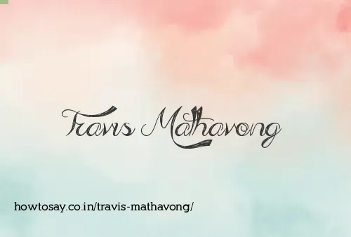 Travis Mathavong