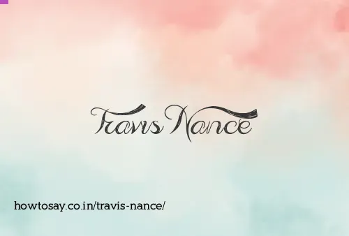 Travis Nance