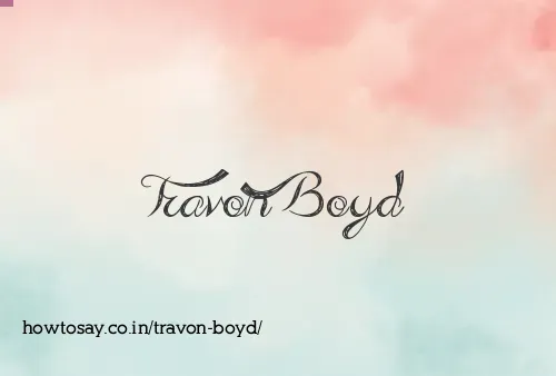 Travon Boyd