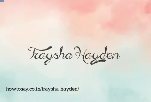 Traysha Hayden