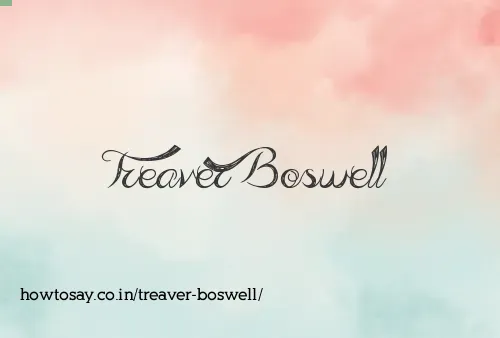 Treaver Boswell