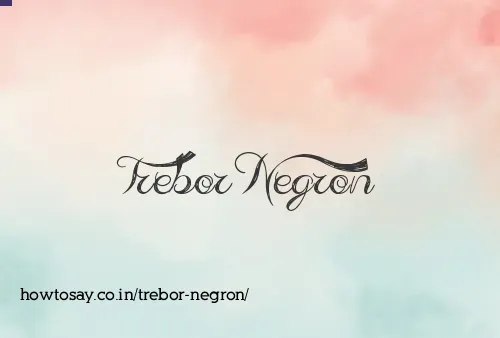 Trebor Negron