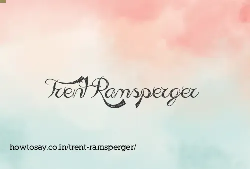 Trent Ramsperger