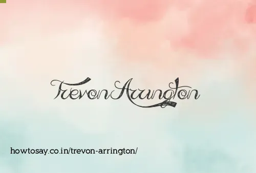 Trevon Arrington