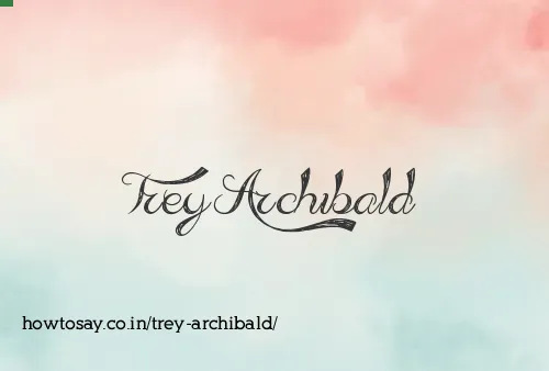 Trey Archibald