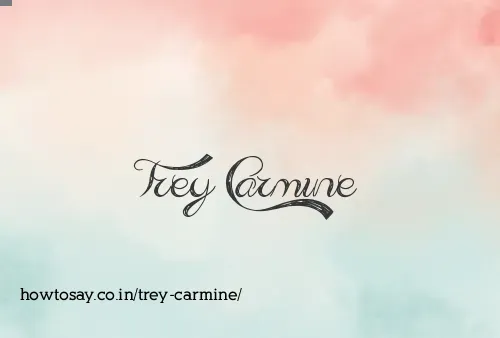 Trey Carmine
