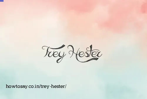 Trey Hester