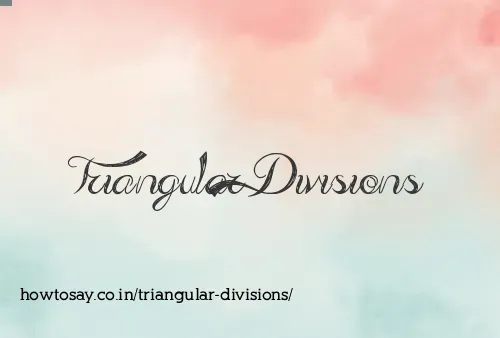 Triangular Divisions