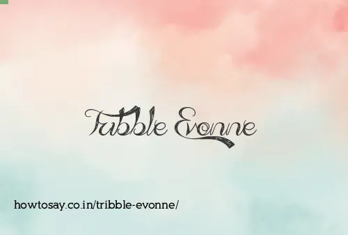 Tribble Evonne