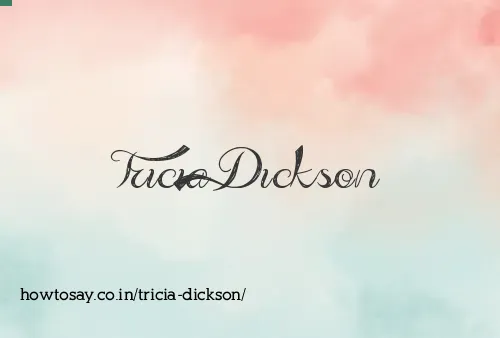 Tricia Dickson