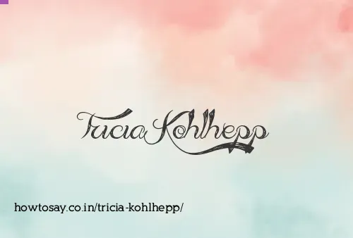 Tricia Kohlhepp