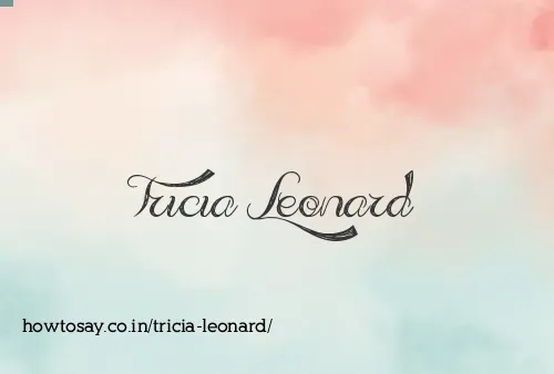 Tricia Leonard