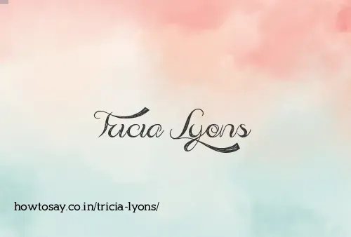 Tricia Lyons