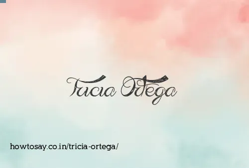 Tricia Ortega
