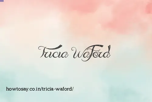 Tricia Waford