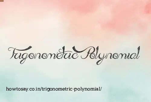 Trigonometric Polynomial
