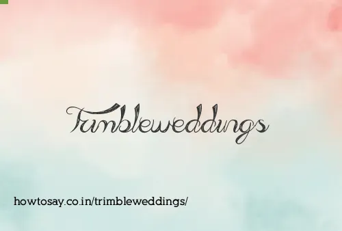 Trimbleweddings