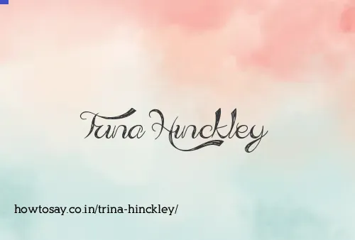 Trina Hinckley