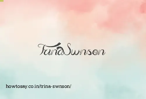 Trina Swnson