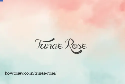 Trinae Rose