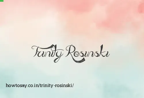 Trinity Rosinski