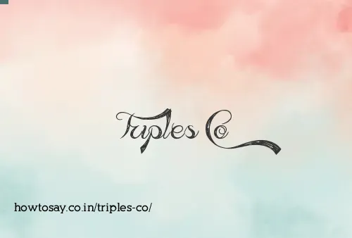 Triples Co