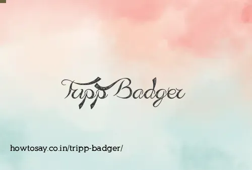 Tripp Badger