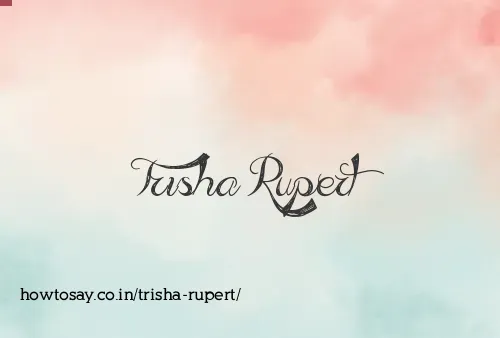 Trisha Rupert