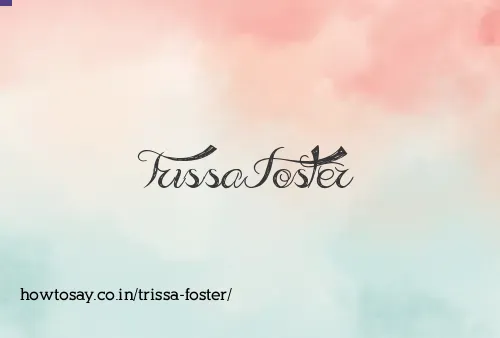 Trissa Foster