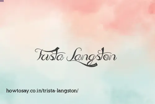 Trista Langston