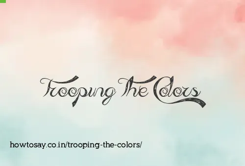Trooping The Colors