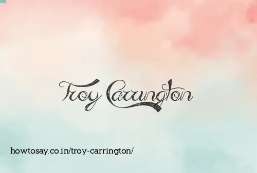 Troy Carrington