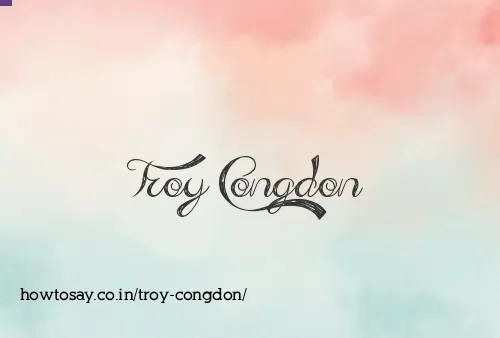 Troy Congdon