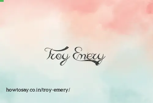 Troy Emery