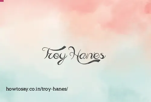 Troy Hanes