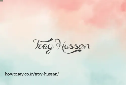 Troy Hussan