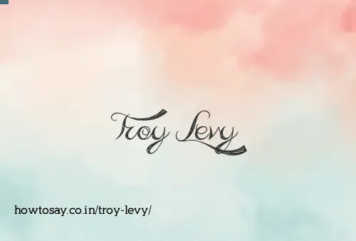 Troy Levy
