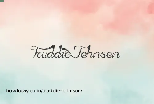 Truddie Johnson