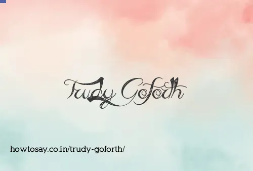 Trudy Goforth