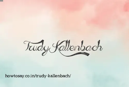 Trudy Kallenbach