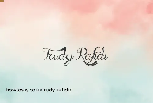 Trudy Rafidi